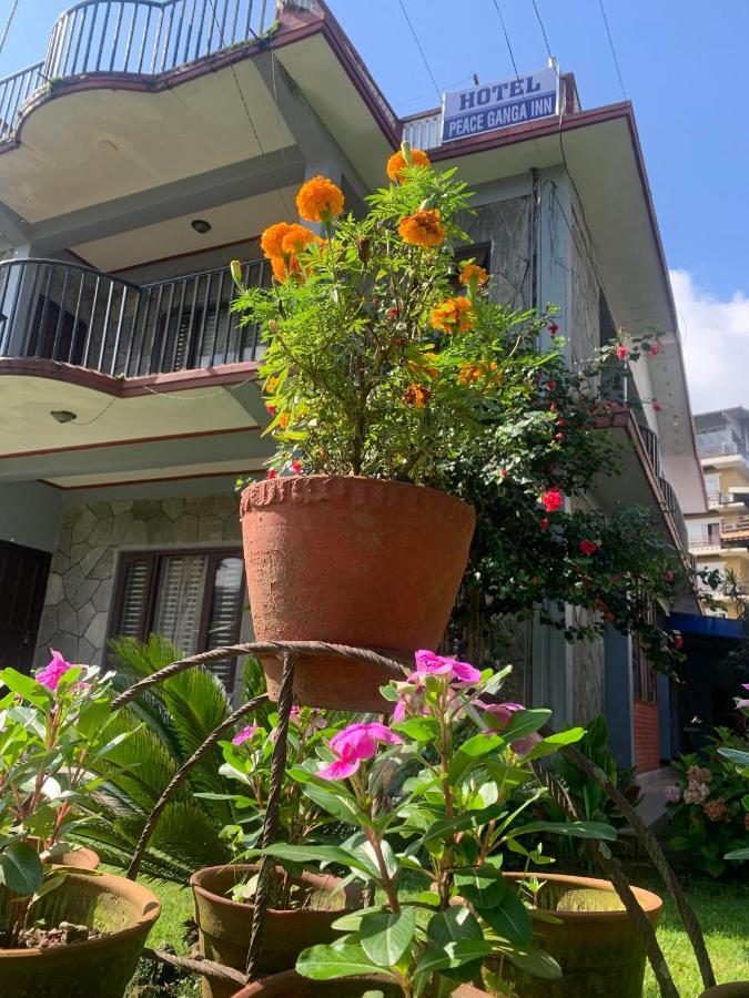 Hotel Peace Ganga Inn Pokhara Exterior foto